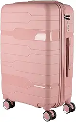 Mala de Viagem Media 23kg em Polipropileno 4 rodas 360 - AeroMalas Veneza (Rose)