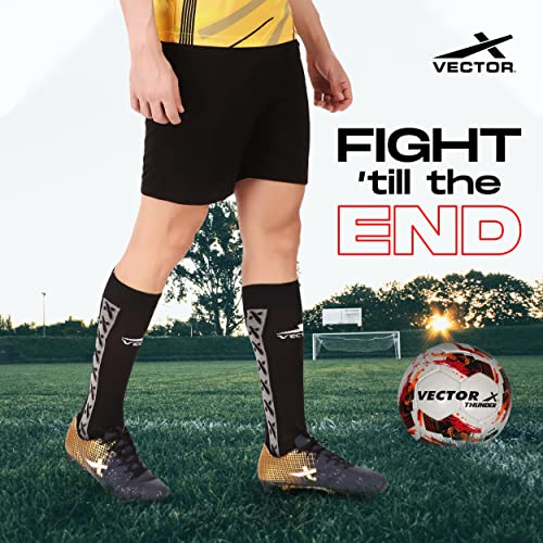 Image of Vector X Aster Stockings | Polyester Stretchable Material | Knee Length | Unisex | for Football /Basketball /Hockey Sports Grip | Multi Sports Stockings | Pack of 1 |