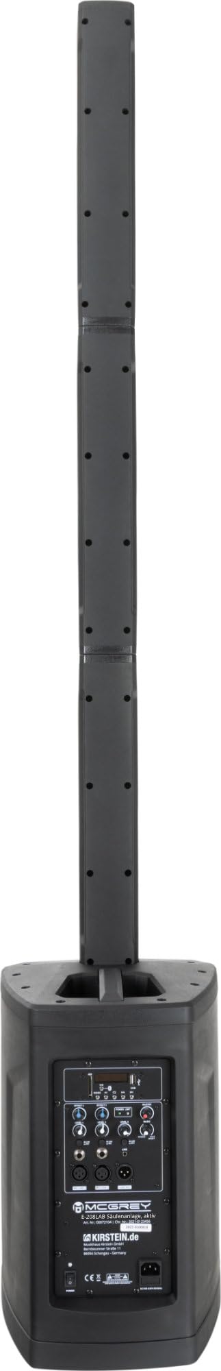 McGrey Système de colonnes Actives Line Array sur Batterie E-208LAB