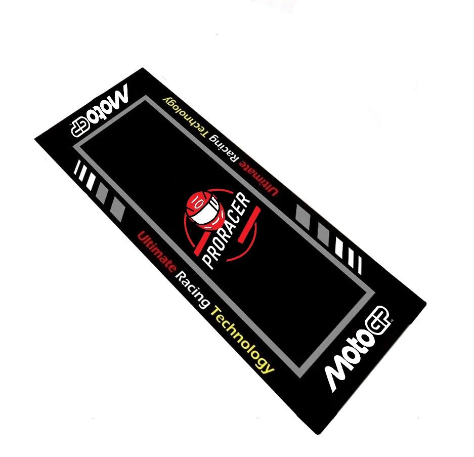 Tapis de Moto Paddock, Boxes, Pitlane avec Logo 80x200cm. (MotoGP)
