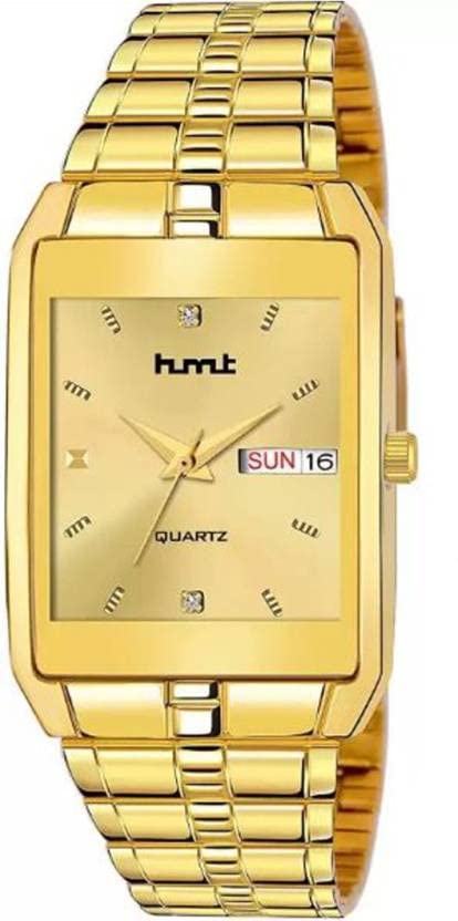 SC STUFFY CLUB 9051- Pure IGP Golden Day & Date Watch for Mens & Wrist Watch for Men Original Permanent Golden Color Analog Watch - for Men (B0BKKBQYFF) Amazon Price History, Amazon Price Tracker