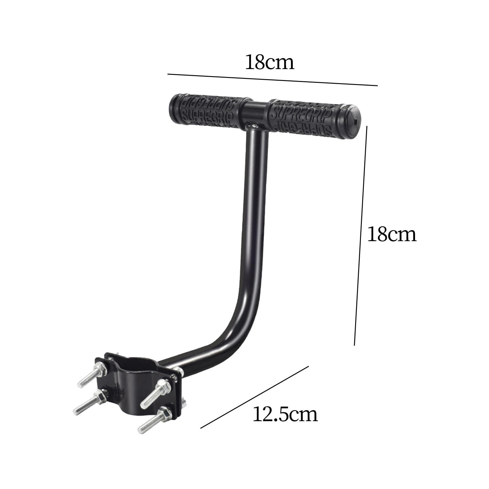 Accoudoir Pour Siège Passager Arrière De Vélo - Guidon De Sécurité - Pour Vélos Adultes, VTT, Pliants