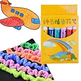 Magic Puffy Pens for Kids,DIY Bubble Popcorn Drawing Pens,Magic Popcorn Pen,Magic Popcorn Pen Cotton Pen,3D Art Printing Bubble Pen,Popcorn Colors Pens (6pcs)