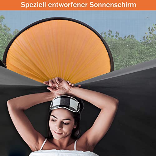 Outdoor Hängematte mit Moskitonetz für 2 Personen