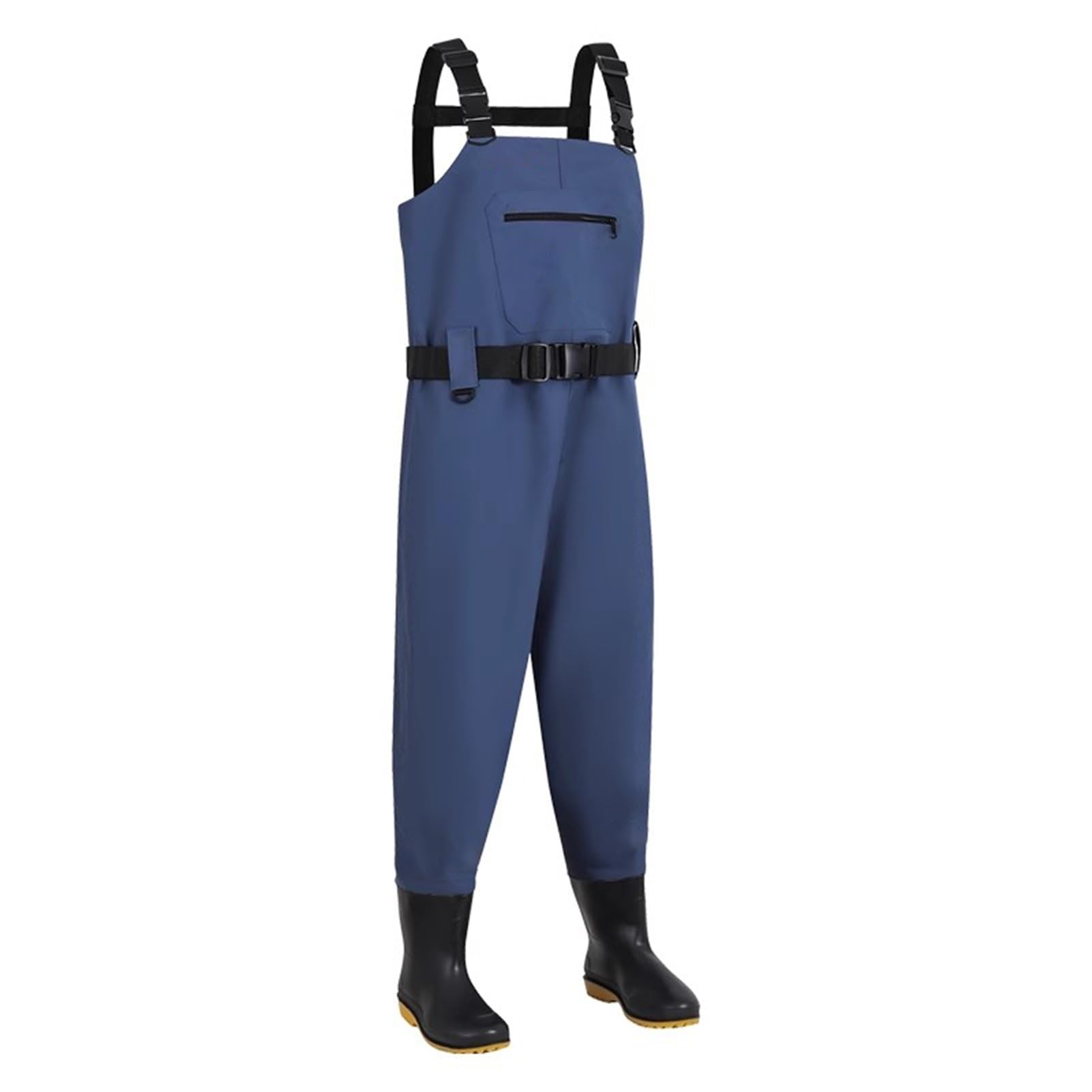 Stivali A Coscia da Pesca Pantaloni da Pesca Impermeabili Blu, Stivali Oxford Antiscivolo in Nylon