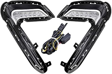 Juego De Luces De Circulación Diurna DRL – Para Lexus IS200t IS250 IS300 2014-2016, Par Izquierdo-derecho, Motoroza, 3 Años Garantía