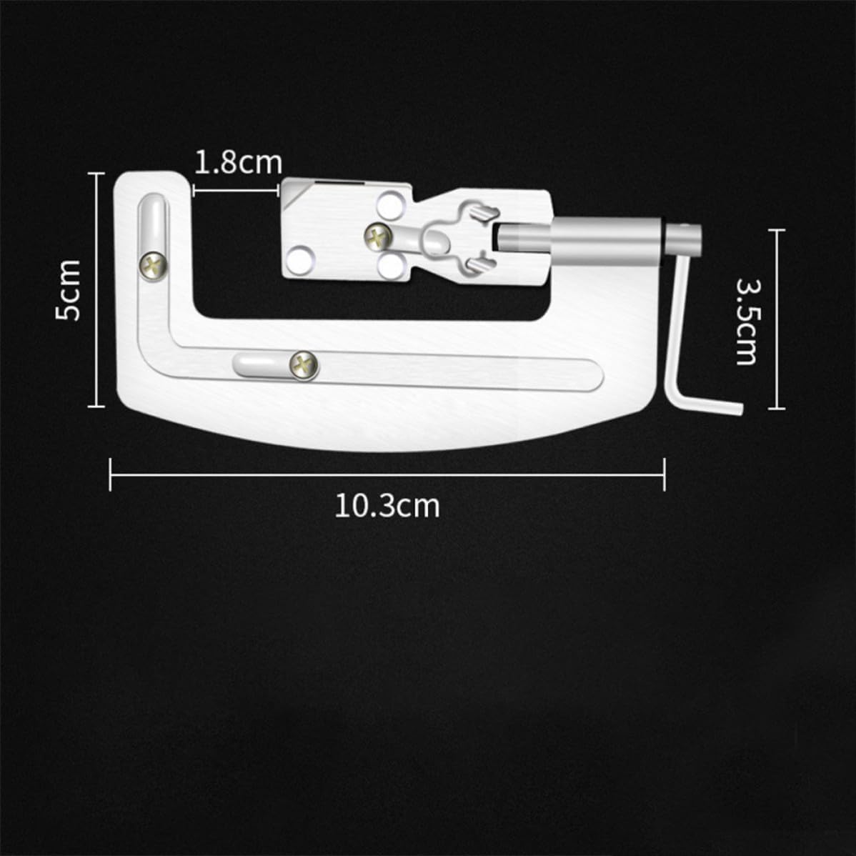 2pcs Stainless Steel Fishing Line Tying Tool Knotter image 2