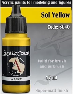 Scalecolor SC-40 Acrylic Sol Yellow 17ml