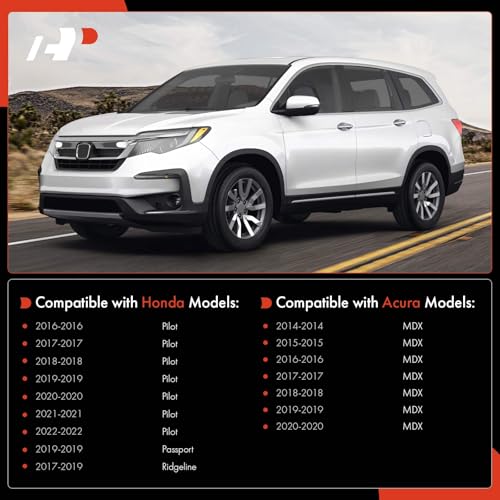 A-Premium 2 x Front Lower Control Arm, with Ball Joint & Bushing, Compatible with Honda Pilot 2016-2022, Ridgeline 2017-2019, Passport 2019, Acura MDX 2014-2020 - Image 3