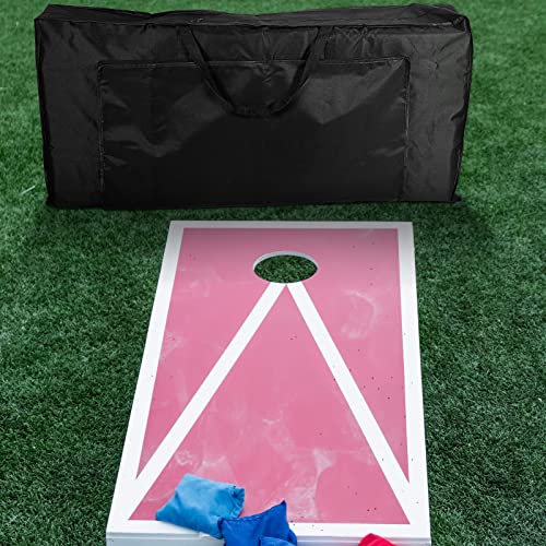 Frienda Cornhole Carrying Case 4' x 2' Regulation Size, Heavy Duty 600D Board Oxford Cornhole Carrying Bag with Padded Shoulder Strap Pockets and Double Slide Zipper for Outdoor Games by Frienda - Image 5