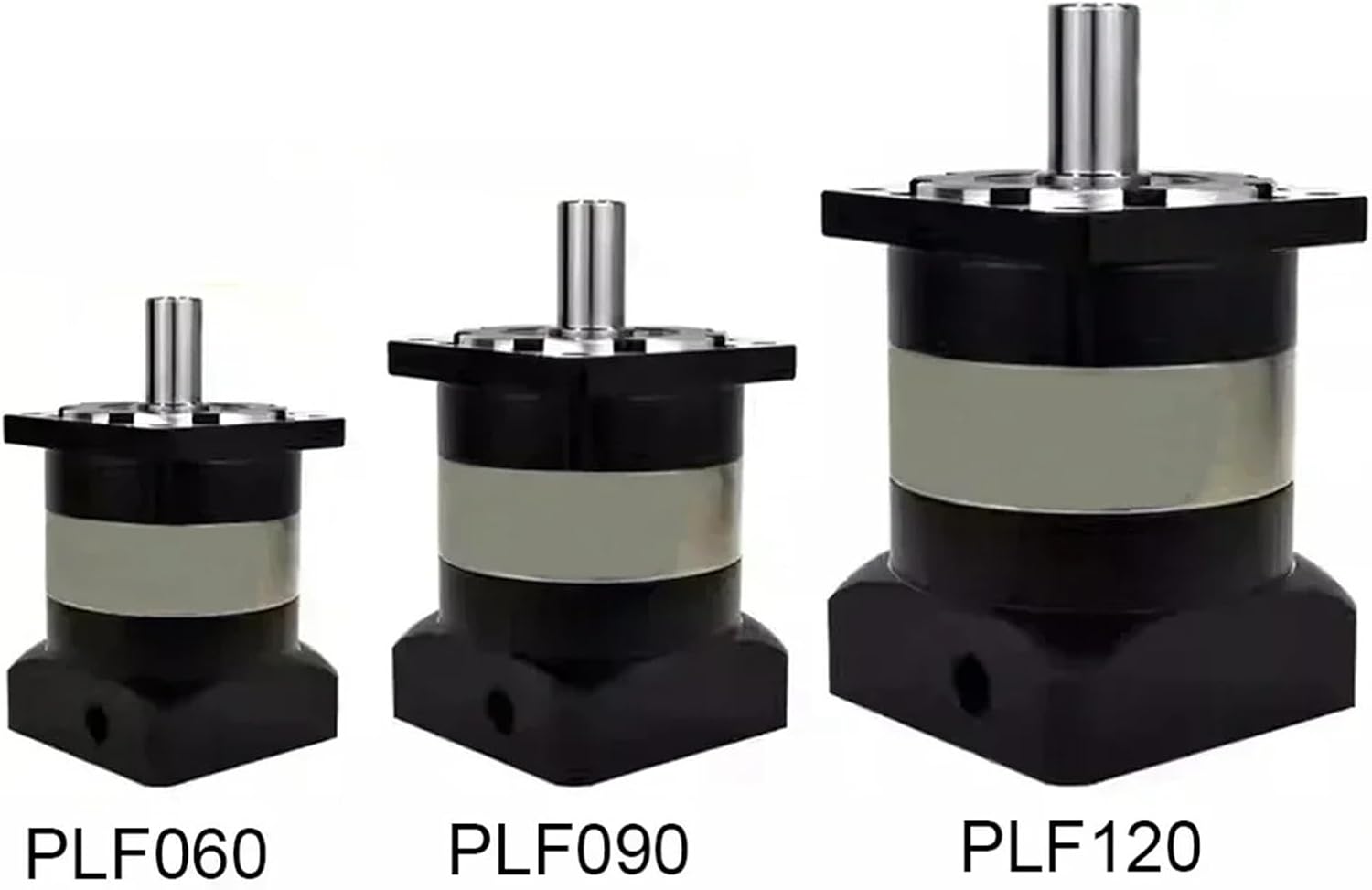 1pcs Nema 23 Motor Gearbox Planetary Reducer Step-Down Reduction 6.35 8 11 14mm Input for 200W 60mm Servo(Ratio 4 to 1,6.35mm Input)