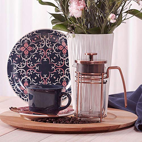 Cafeteira Francesa Em Vidro E Aço Inox 350ml Oxford