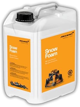 McLaren Car Care Pro-Series | Snow Foam Wash 5L Professional Car Shampoo for| Ultra Thick Suds for Paint Protection, Safe for Waxed and Ceramic-Coated Vehicles, Heavy Dirt Removal
