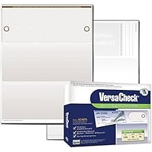 VersaCheck UV Secure Checks - 250 Blank Business Voucher Checks - Tan Elite - 250 Sheets Form #1000 - Check on Top