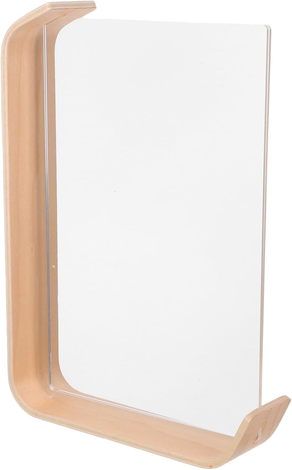 Floating Acrylic Photo Frame Double Sided Shaped Tabletop Display for Horizontal Vertical Photos Clear Decorative Frame for Weddings Home Office