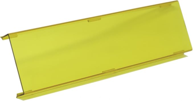 Baja Designs OnX6 10 Inch Rock Guard, Protective Cover for OnX6 Series Light Bars - Baja Amber