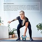 Kettlebell 2 – 20 kg inkl. Übungsposter Kugelhantel – Bild 5