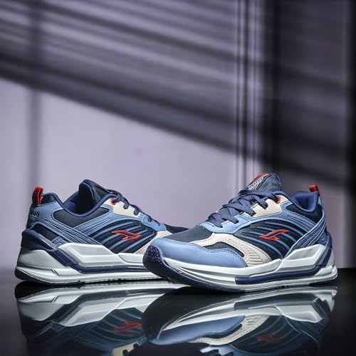 Image of ASIAN Powerkick-05 Running Shoes for Men | Breathable Mesh Knit Sports Shoes | EVA Midsole for Energy Return | Memory Foam Sneaker for Boys | Ideal for Gym, Sports, and Training