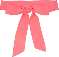 PATIKIL Chiffon Sash Belt Wedding Party Bridal Blank Chiffon Waist Belts Prom Accessory for Graduation Decoration