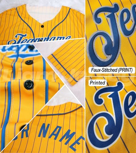 Jersey de béisbol personalizado para mujeres, hombres, jóvenes y niños con nombre, número y logo bordados miniatura 4