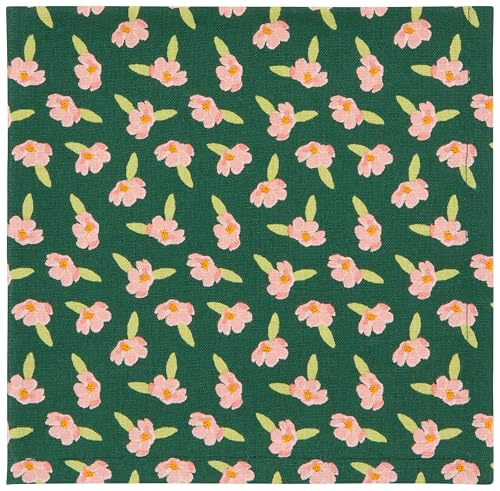 Set de 4 servilletas de tela 18x18 pulgadas Full Bloom miniatura 4