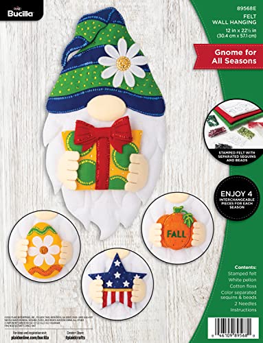 Kit décoration murale feutre Bucilla Plaid haut de gamme loisirs créatifs