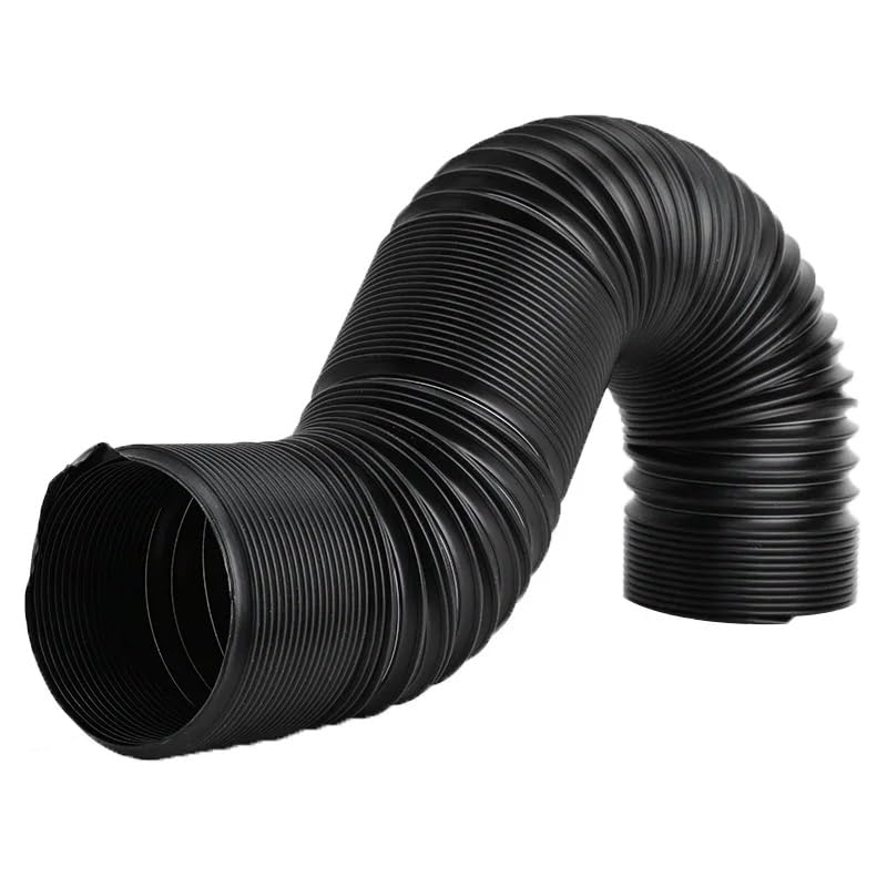 Tuyau d'admission turbo télescopique de 76mm pour filtre à air avec conduit ondulé flexible