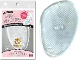 [アクティカ] サンダル パンプス 前ずれを防止する 衝撃吸収 つま先パッド やわらかジェル マシュマロジェル クリア 厚み2mm レディース