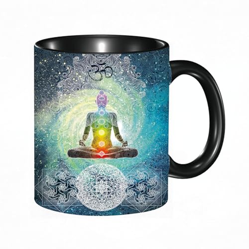 Imagen de HRRASFAZF Taza divertida de cerámica de 11 onzas