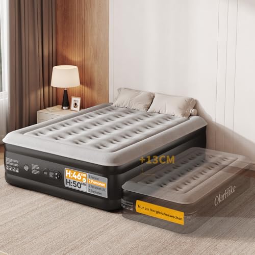 OlarHike Luftmatratze Selbstaufblasend, Luftbett 2 Personen, Gästebett Bett, Matratze 140x200,