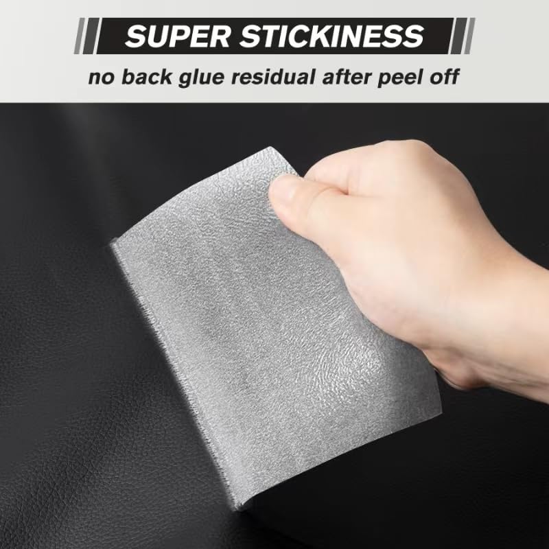Patch de Réparation en Cuir Auto-adhésif 40x200cm - Solution Durable et Facile pour Canapés, Vestes et Plus - Image détaillée