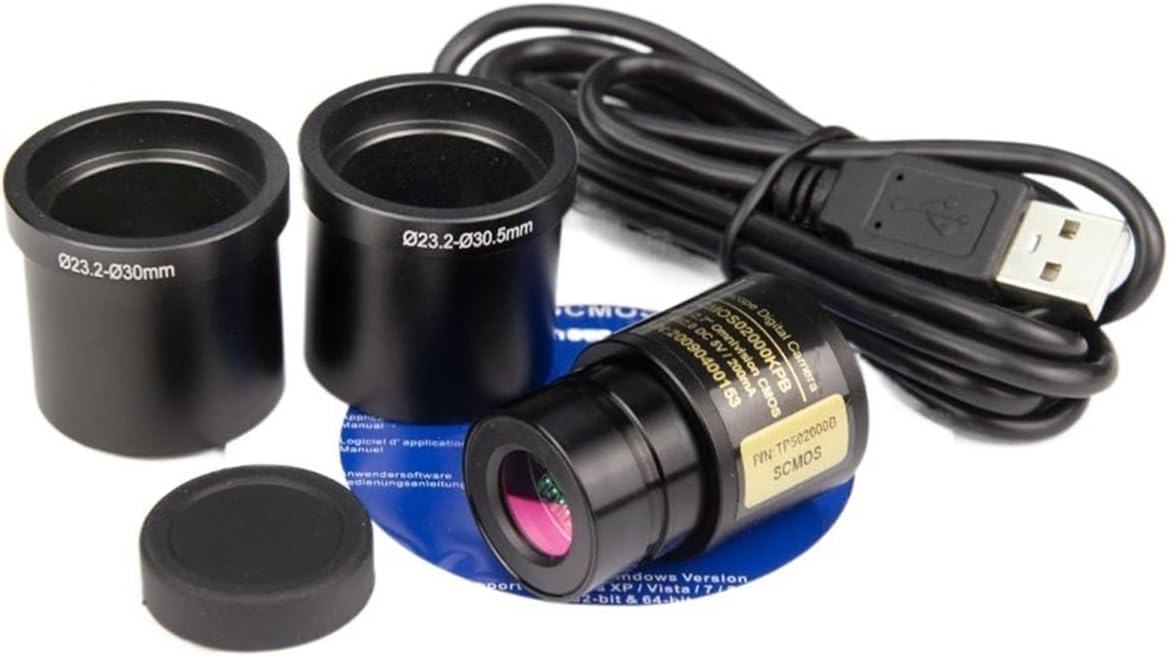 顕微鏡観察 HD 2MP USBユニバーサルデジタル電子アイピース顕微鏡顕微鏡カメラマウントサイズ23.2mm