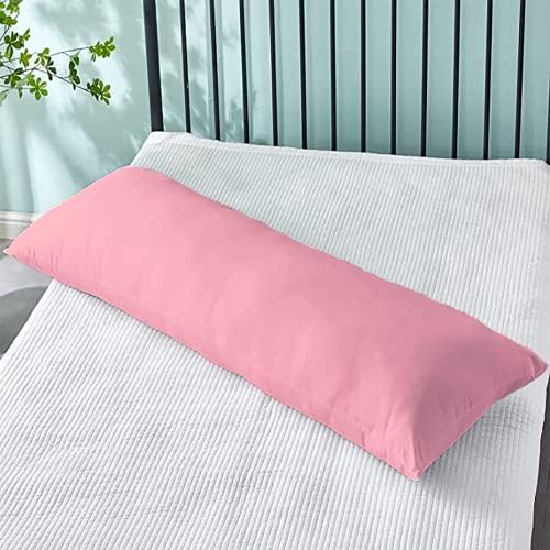 Rohi 6ft Full Body Pillow with Grey Pillowcase Cover -Orthopaedic 19"x 72" Super King Bed Size Long Bolster Support Pillow - Maternity Nursing Back & Neck Support Pillows - Side Sleeper Pillow
