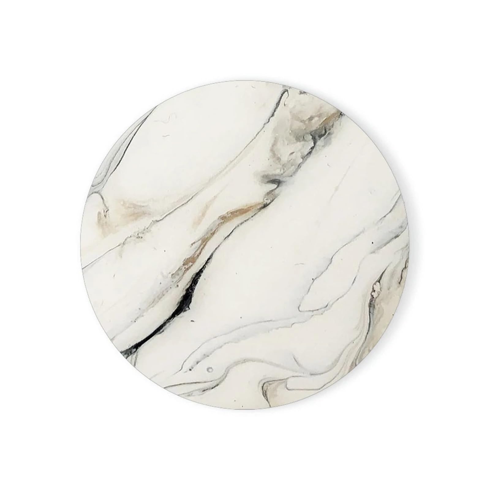 2pcs Marble Style Ceramic Coaster Sets Coasters For Drinks Absorbent For Coffee Wooden Table Housewarming for kitchen(Color8)