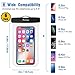 ProCase 6 Pack Waterproof Phone Pouch Dry Bag Underwater Case for iPhone 16 15 14 13 12 11 Pro Plus Max Mini Xs XR X 8 7, Galaxy S23 S22 S21 Ultra Note up to 7
