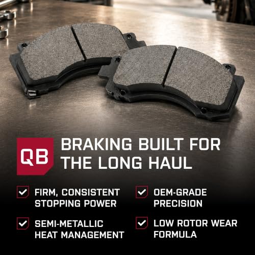 Image of QUALITY-BUILT Workforce Front Brake Pads for 06-20 Chevy, BP1363 Semi-Met