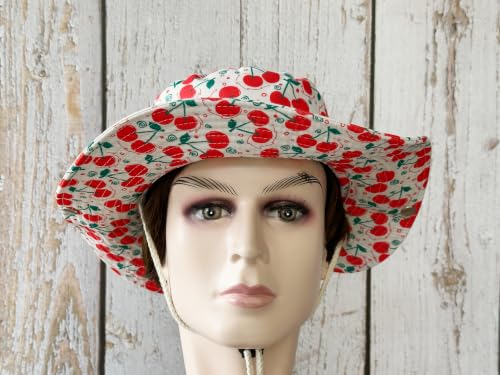 Image of Wide Brim Bucket Hat for Women Girl Men Boy