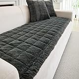 GKXLH Fundas de Sofa Grueso - Nuevo Soft Funda de sofá de Felpa de imitación de visón 2, Funda de Sofa Chaise Longue Protector de Muebles (70x180cm)