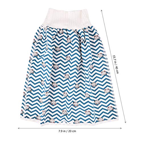 STOBOK Cueca de Treinamento Potty Capa de Fralda de Bebê Saia de Treinamento de Xixi Bebê Lavável Im