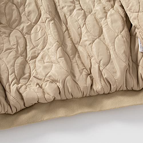 Kids Loose Snowsuit Toddler Boys Winter Long Sleeve Thicken Solid Colour Warm Fleece Vest With Coat Jacket4