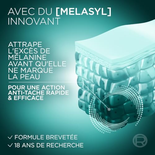 L'Oréal Paris - Sérum Anti-Taches - Enrichi en Mélasyl et Niacinamide - Teint Éclatant et Unifié - Exfoliant Doux - Pour Tous Types de Peau - Bright Reveal - 30 ml