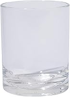 Silipint 12oz Unbreakable Silicone Whiskey Rocks Glass - BPA-Free Crystal Clear Bourbon Scotch Cocktail Glass, Microwave Freezer Safe