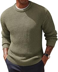 Grey Green-dropped Shoulder