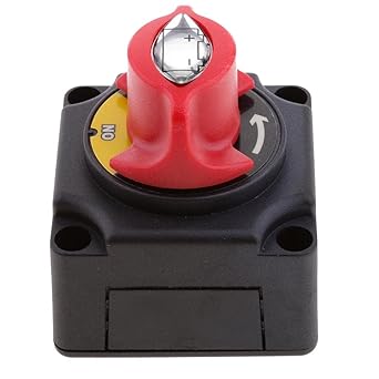Lucky Traders Marine Boat Motor Home Battery Isolator Master Disconnect Switch 275A 48V