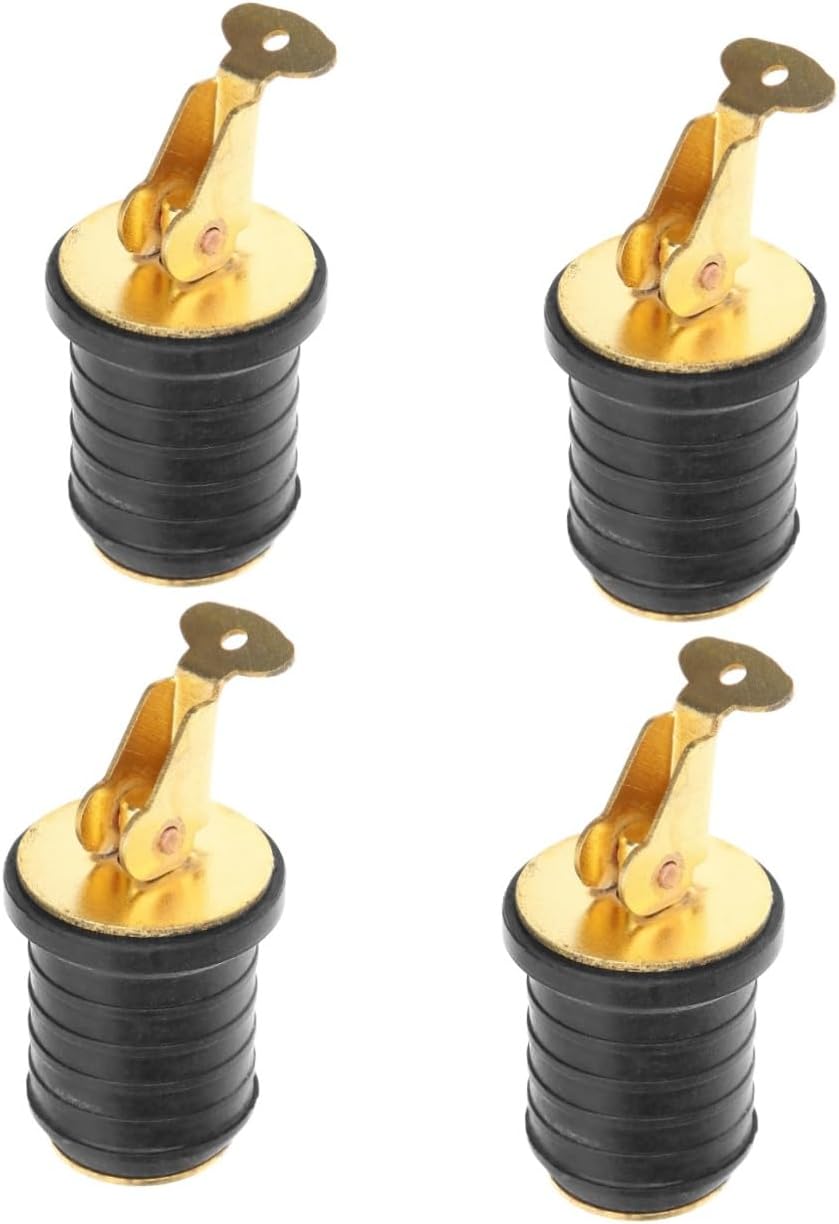 BESPORTBLE 2pcs Drain Plug Marine Scupper Plug Bible Keychain Professional Snap Drain Plug Boat Hole Scupper Hole