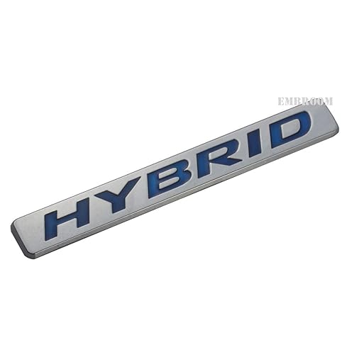 EmbRoom Hybrid Car Emblem, 3D Metal Logo Car Side Fender