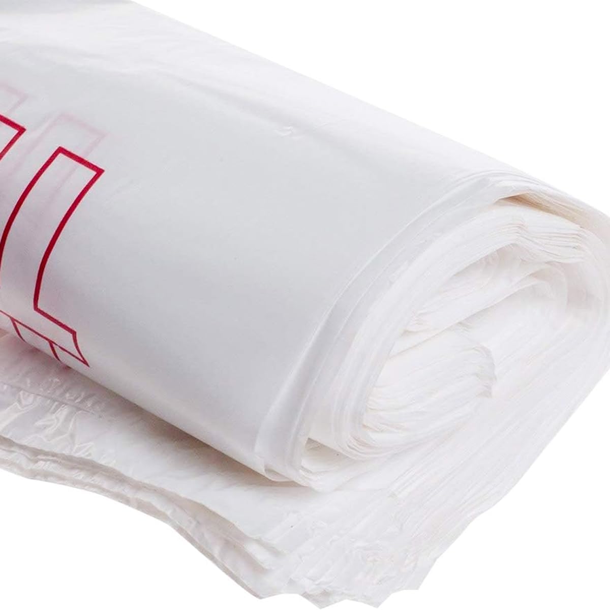 Thank You Plastic Bags (1000 Count) (11.5" x 6.5" x 22") (White) – Heavy Duty T-Shirt Bags for Grocery, Shopping, Takeout, Restaurants, Convenience Stores