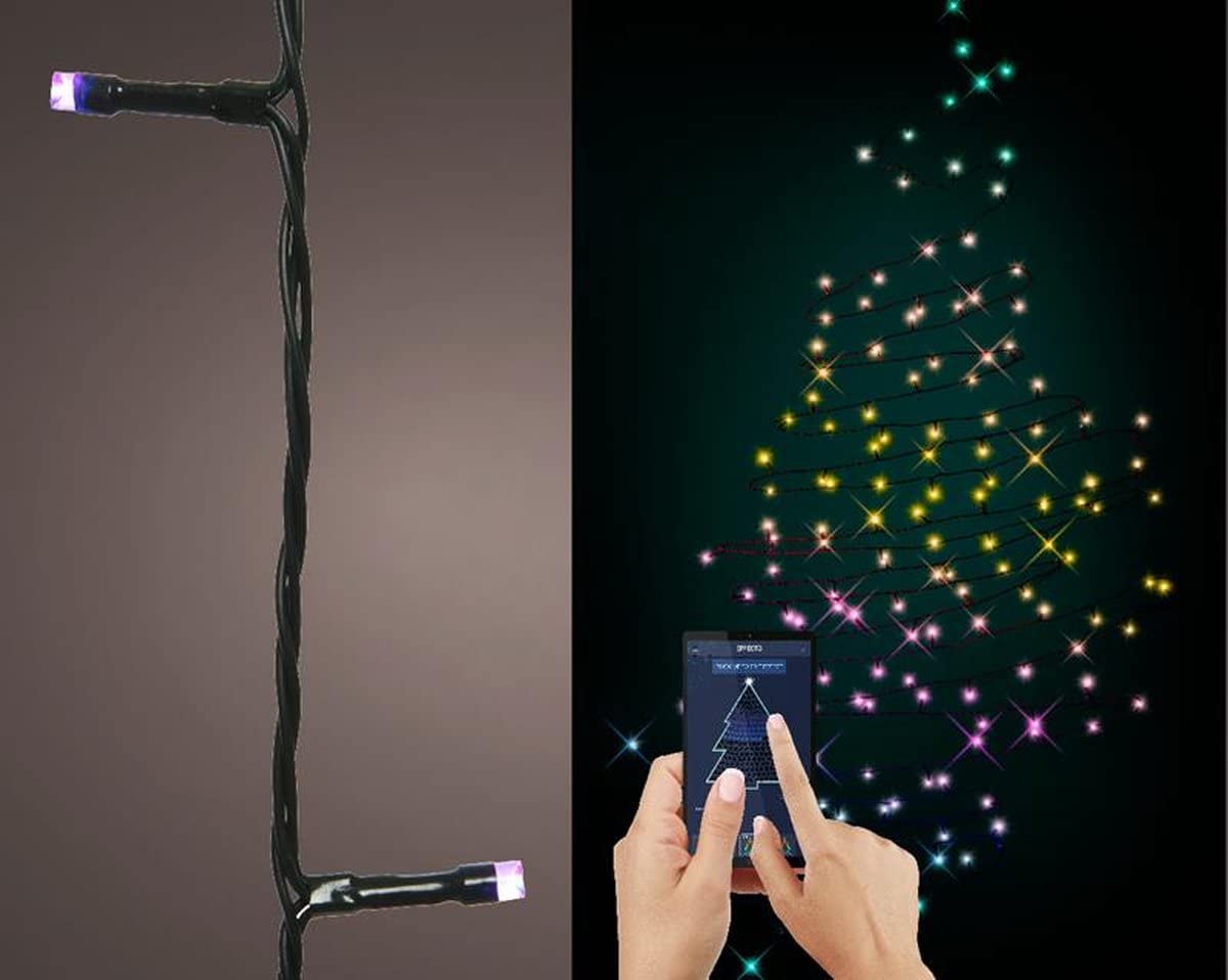 Guirlande lumineuse LED Lumineo Multicouleur 24,9 m