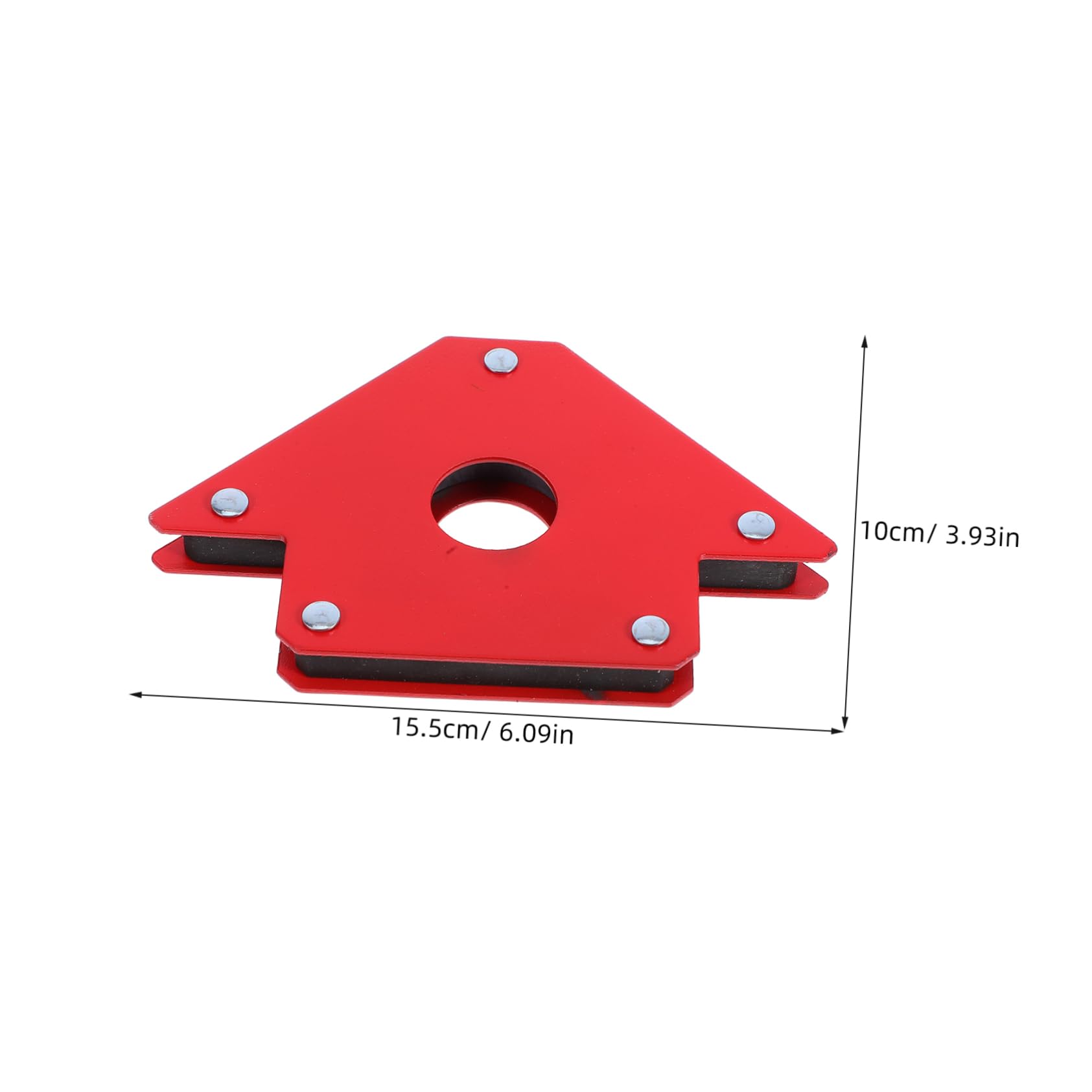 Morsetti Magnetici per Saldatura 2 Pezzi 22kg Rosso