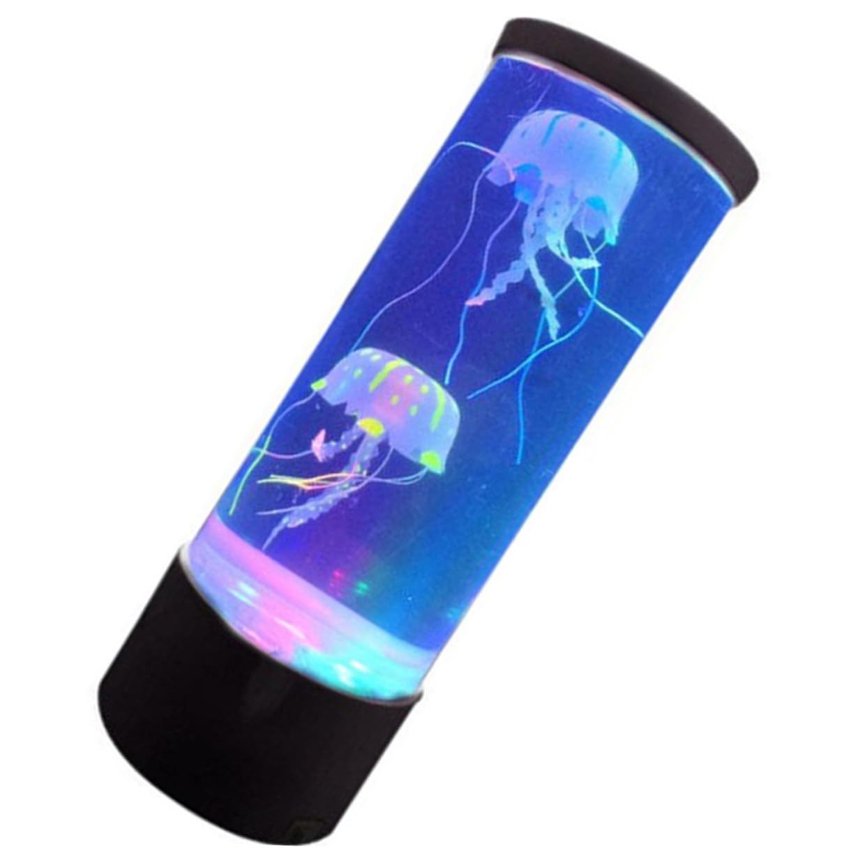 Anneome Lámpara LED de Medusas Negra para Estudio y Decoración Nocturna